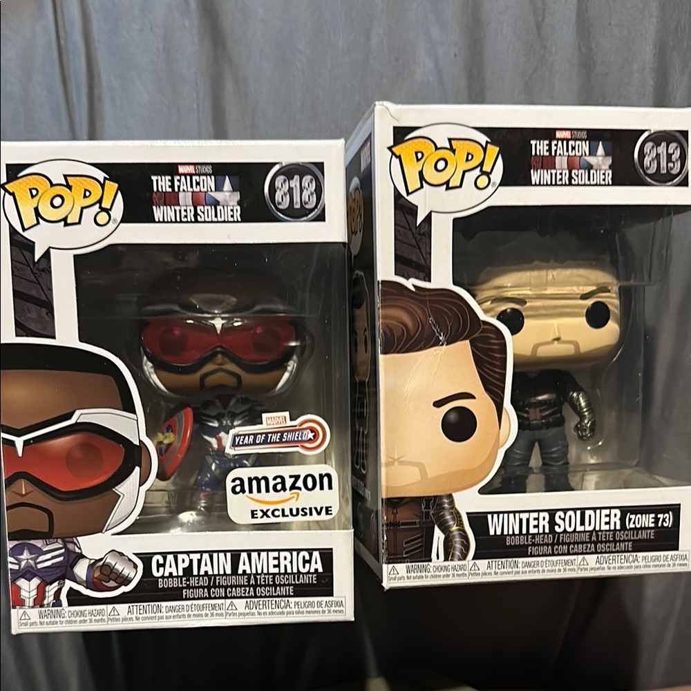 Funko Pop! Captain America and Winter Soldier